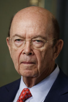 Secretary of Commerce Wilbur Ross